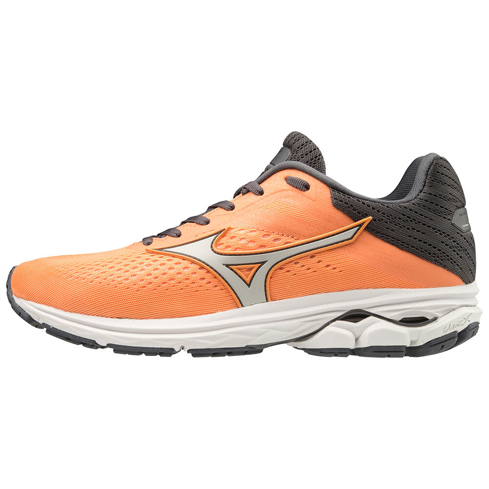 Mizuno Women's WAVE RIDER 23 Running Shoes Orange (J1GD190346-HVM)